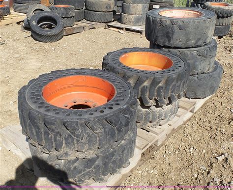 diy foam filled skid steer tires|solid rubber skid loader tires.